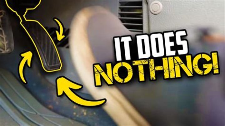 What will happen if you hold the clutch down too long?