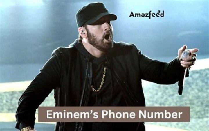 What's Eminem's phone number?