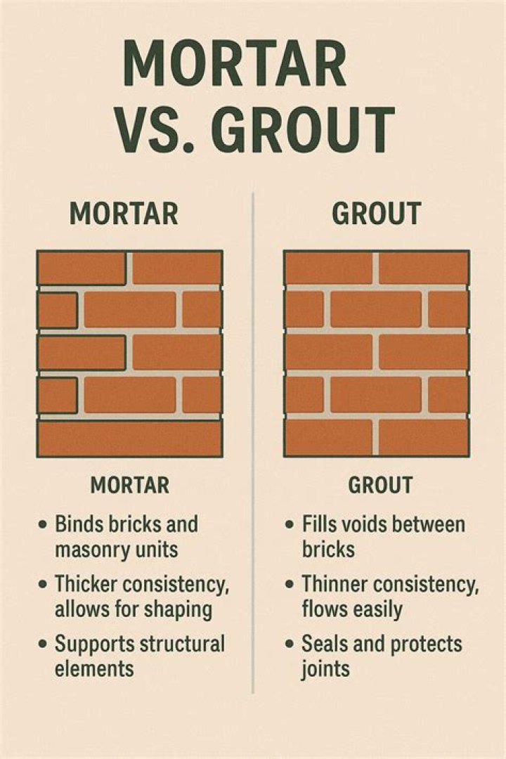 What's the difference between thinset and grout?