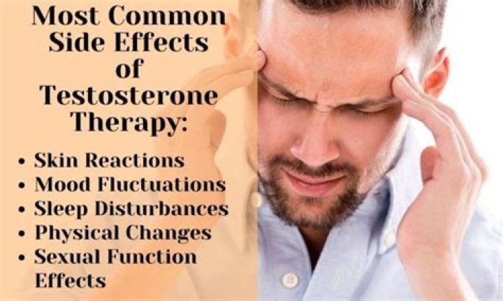 What's the side effects of low testosterone?