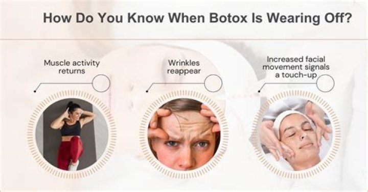 When Botox wears off where does it go?