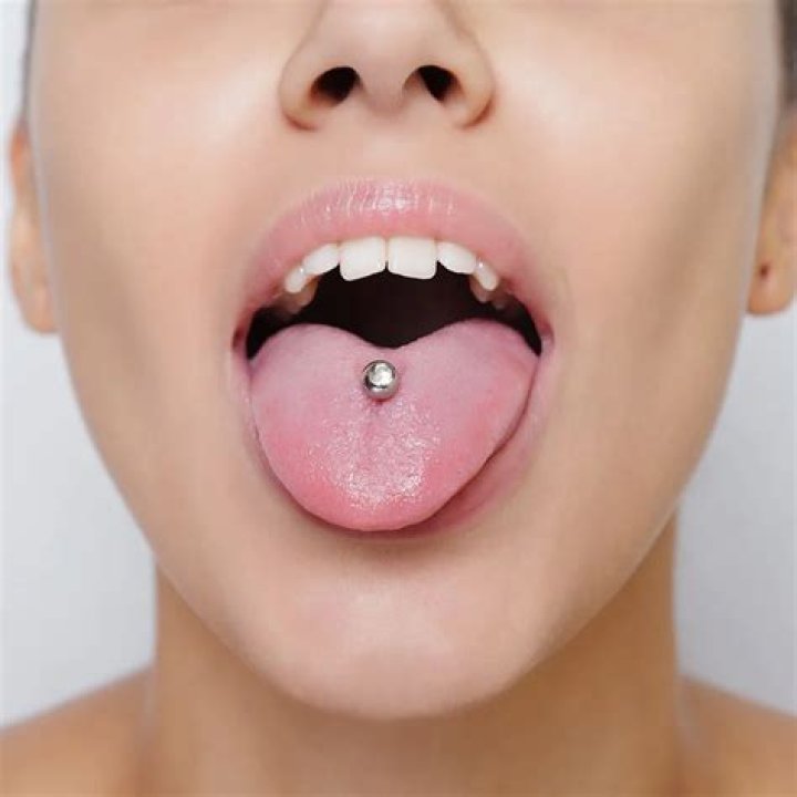 When can you give oral after a tongue piercing?
