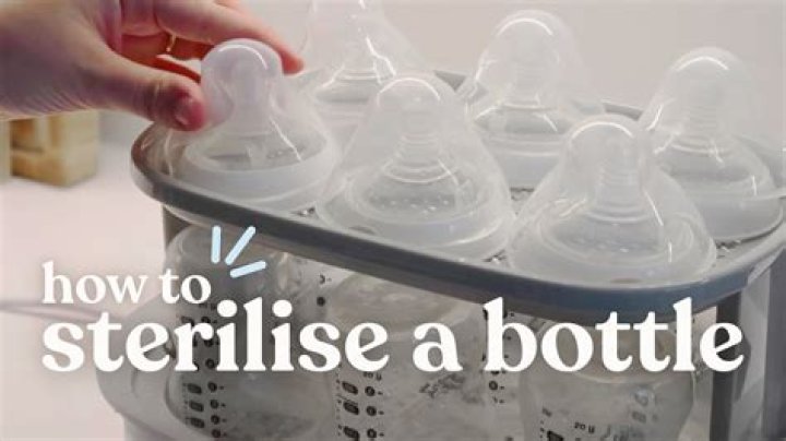When can you stop Sterilising bottles?
