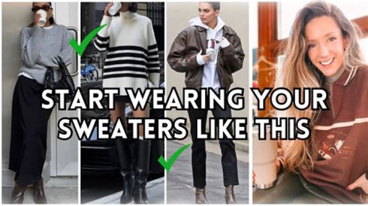 When can you wear sweaters?