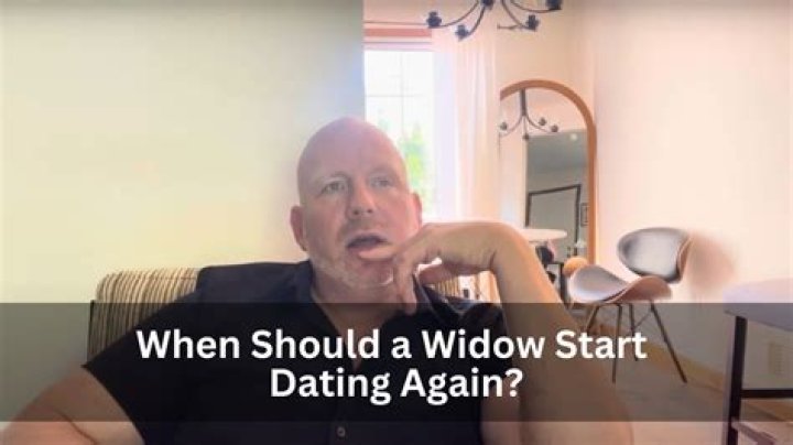 When should a widow start dating?