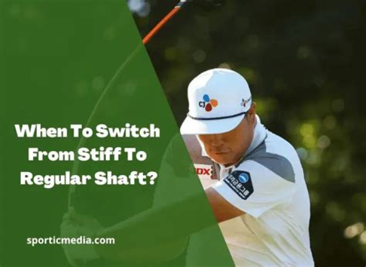 When should I switch from stiff to regular irons?