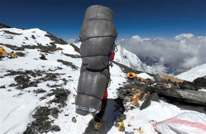 Where do climbers poop on Mt. Everest?