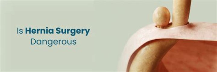Where do they cut for hernia surgery?