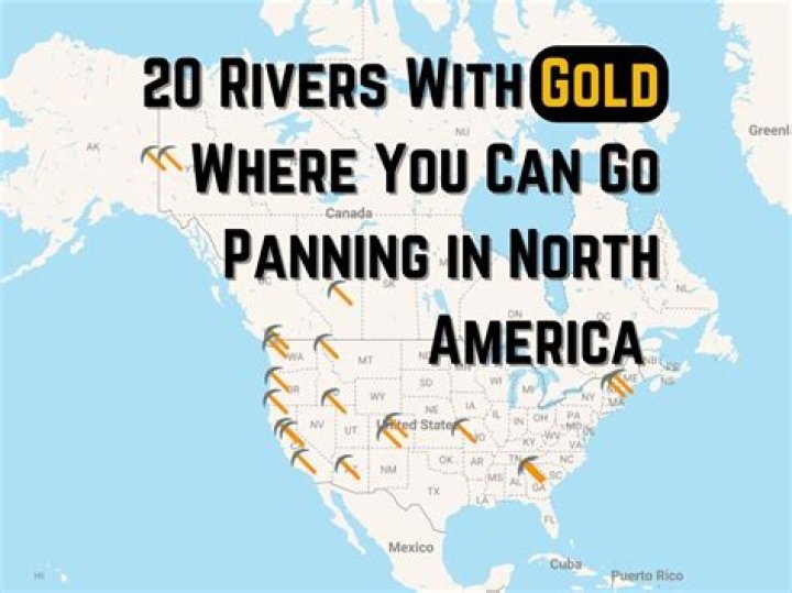 Where do you pan for gold in a stream?