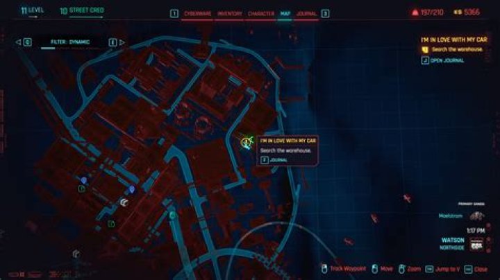 Where is Dan's car cyberpunk?