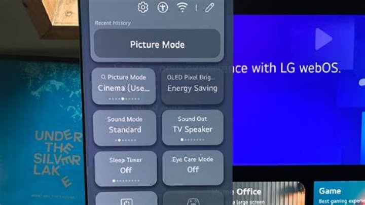 Where is Edit mode on LG Smart TV?