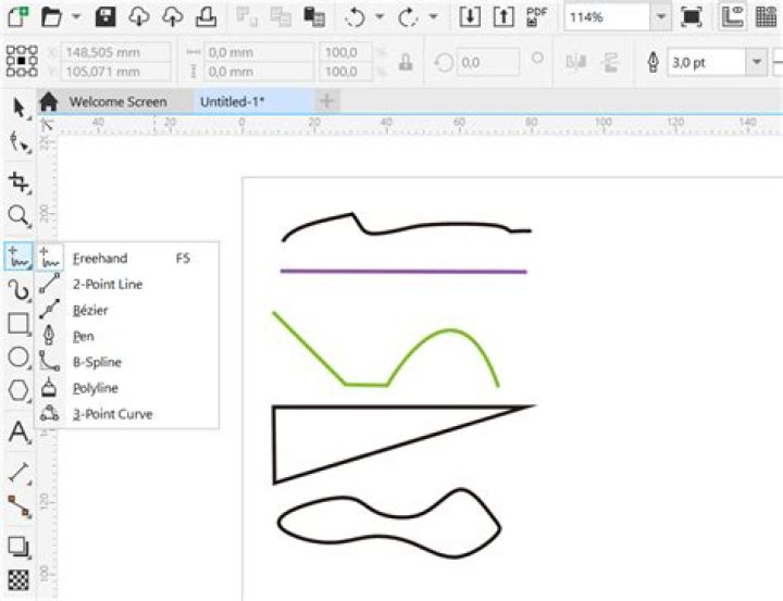 Where is pan tool in Coreldraw?