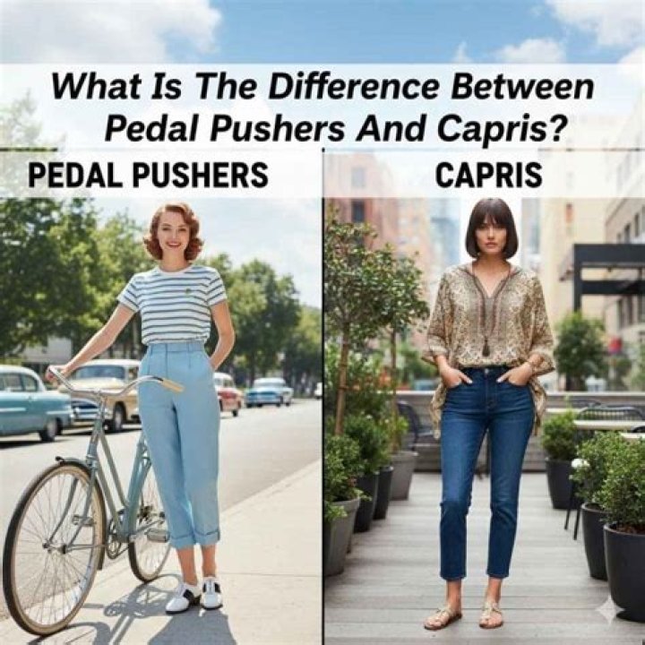 Which are longer capris or pedal pushers?