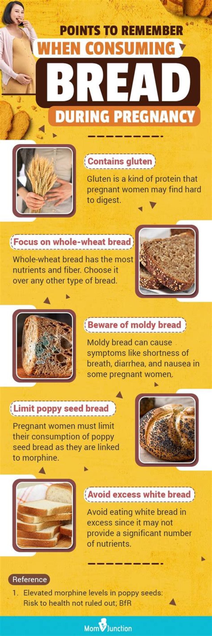 Which bread is good for pregnancy?