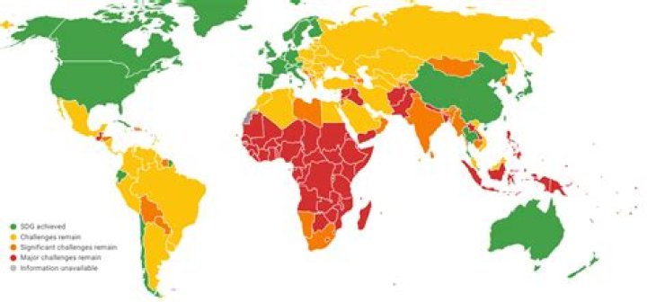 Which countries have no toilets?