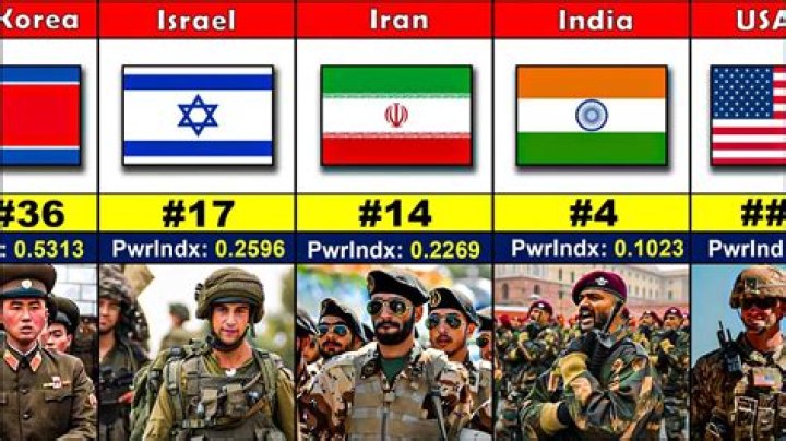 Which military branch has the most soldiers?