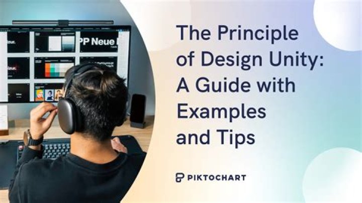 Which principle of design produces an impression of unity through the selection and arrangement of consistent objects or ideas?