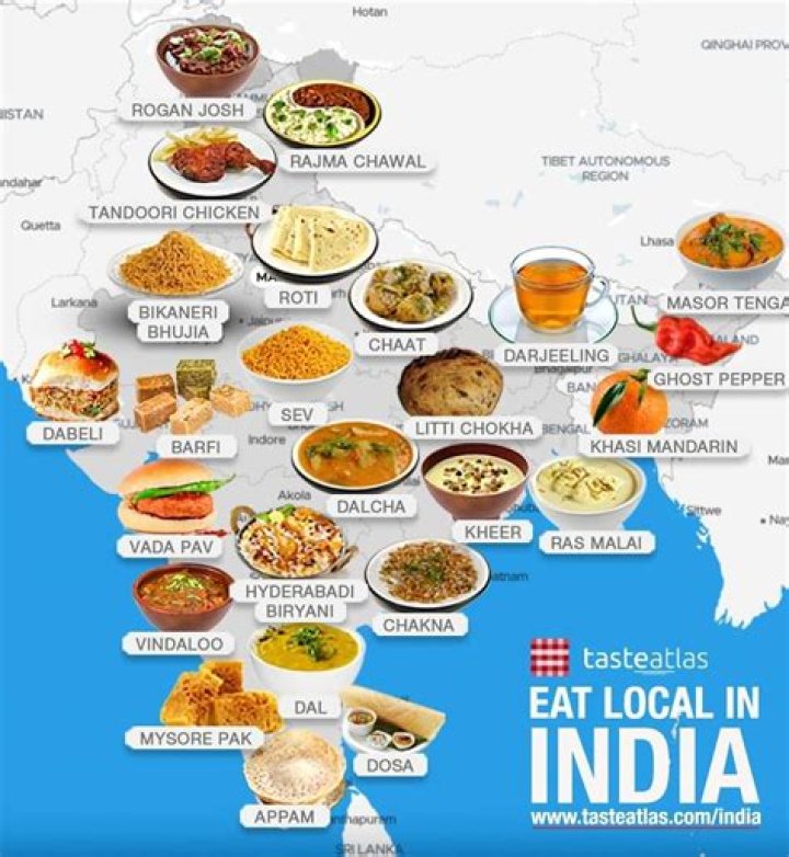 Which state food is tasty in India?