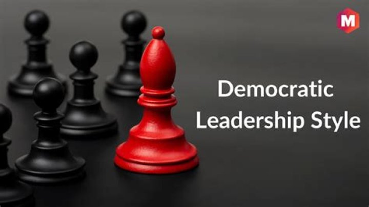 Who is an example of a democratic leadership style?