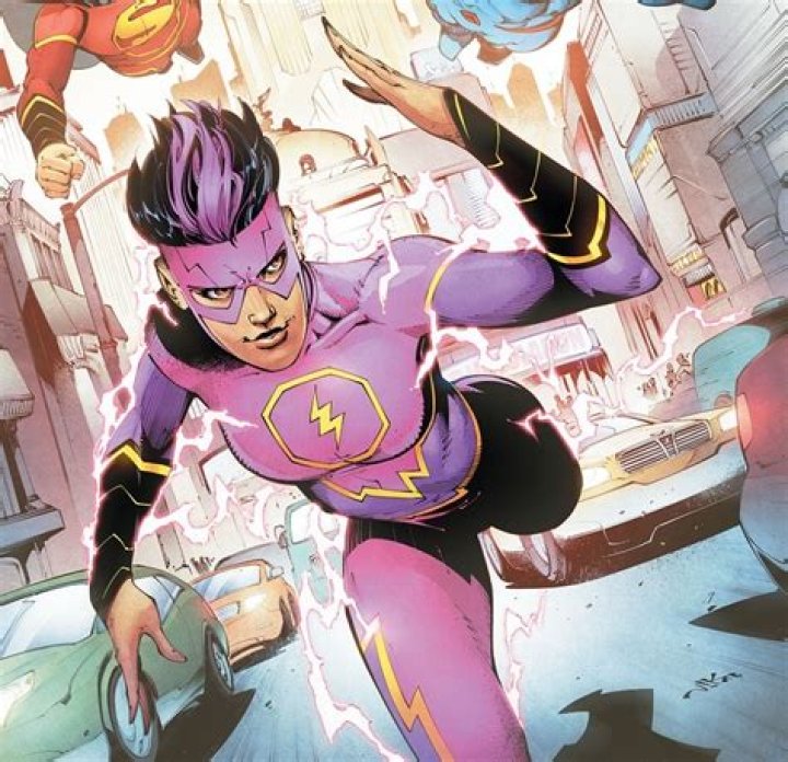 Who is the purple speedster?