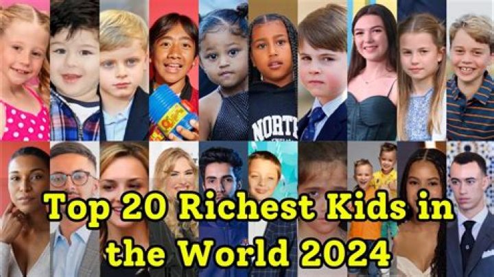 Who is the richest kid in the world?