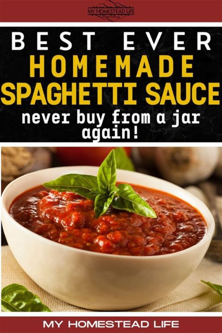 Who makes the best spaghetti sauce?