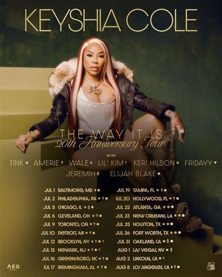 Who raised Keyshia Cole?