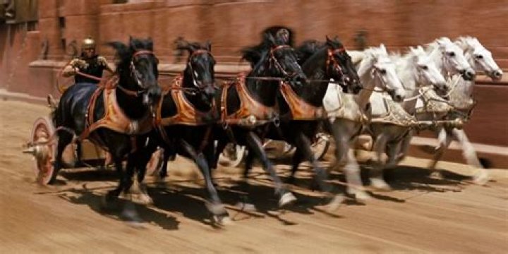 Who trained the horses in Ben-Hur?