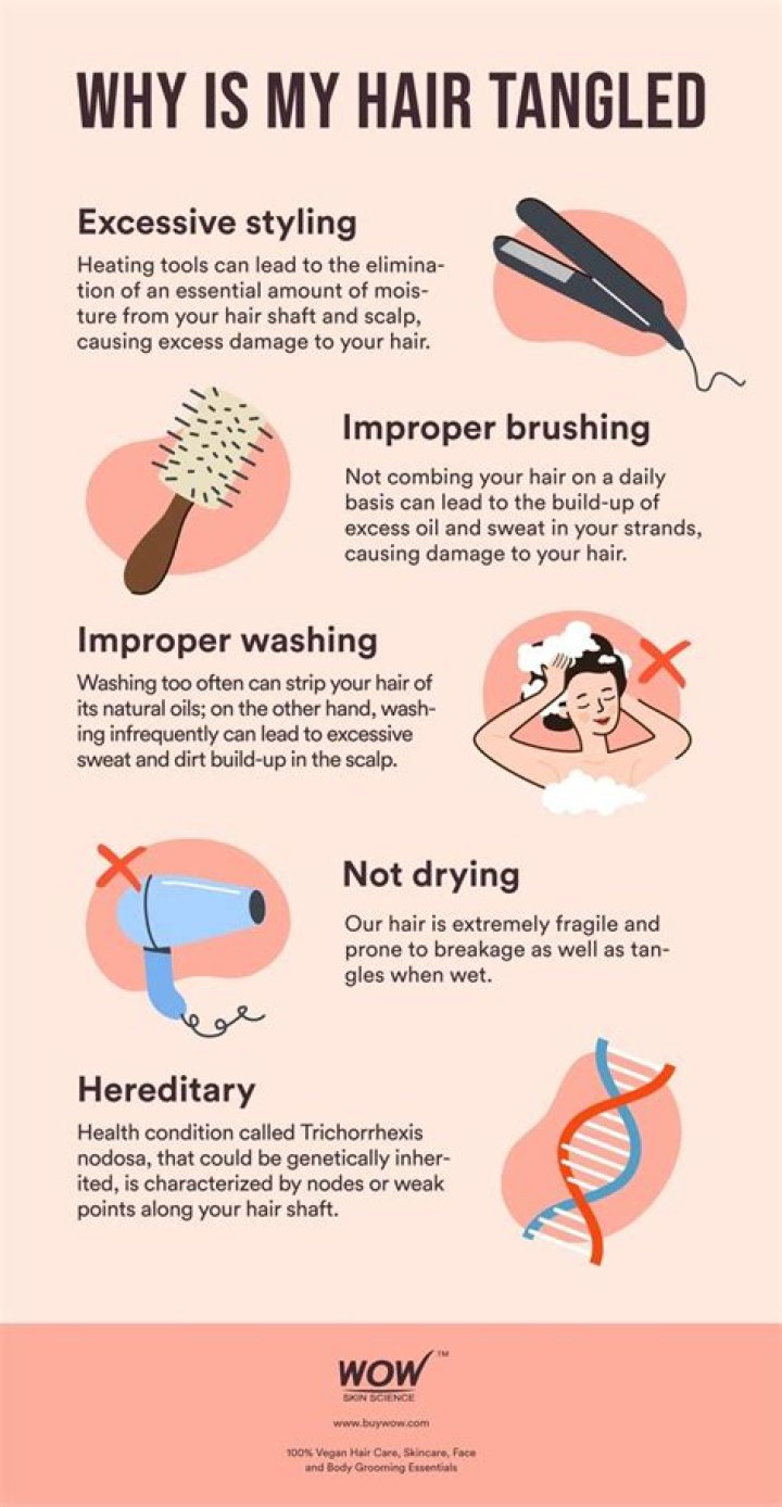 Why am I getting so many knots in my hair?