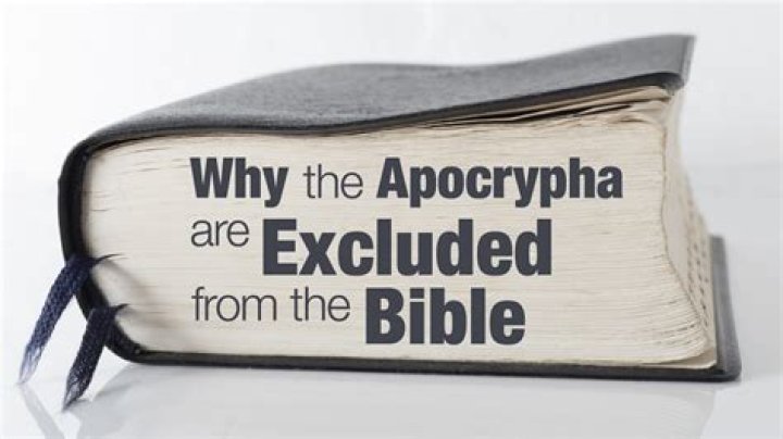 Why apocrypha was removed from the Bible?