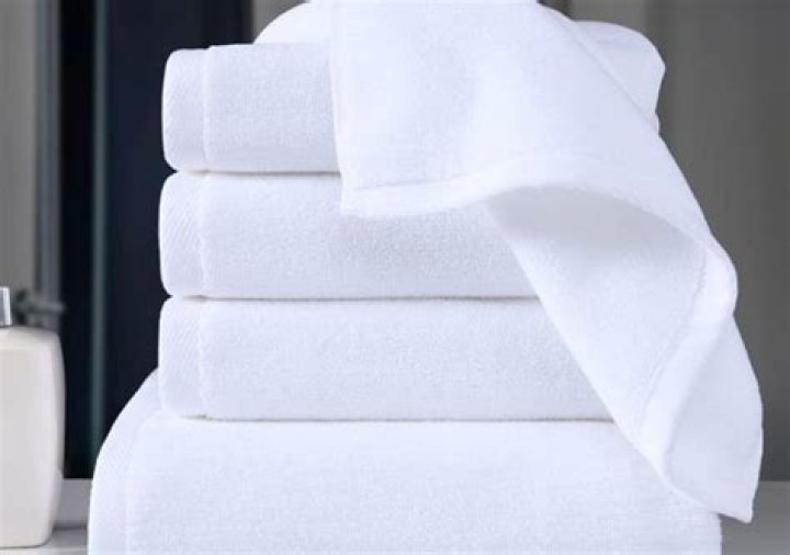 Why are hotel towels white?