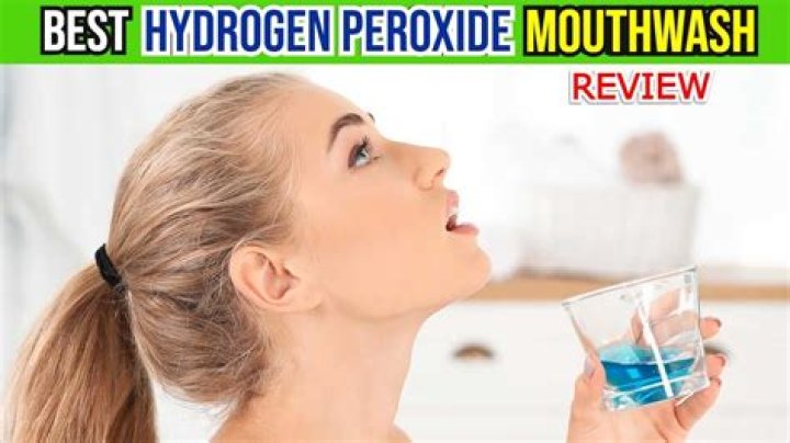 Why did hydrogen peroxide turn my pimple white?