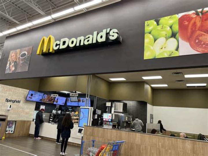 Why did McDonald's move out of Walmart?