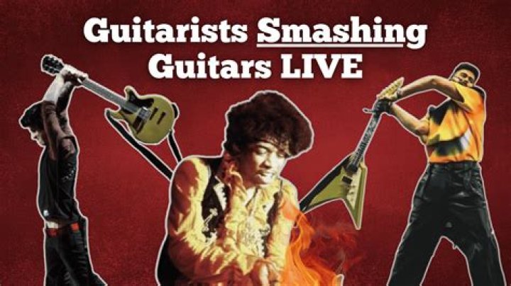 Why did the who smash guitars?