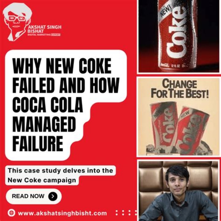 Why did Vanilla Coke failure?