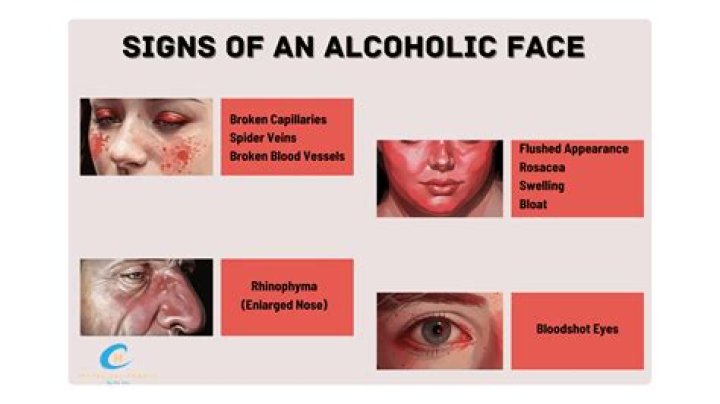 Why do alcoholics have red eyes?