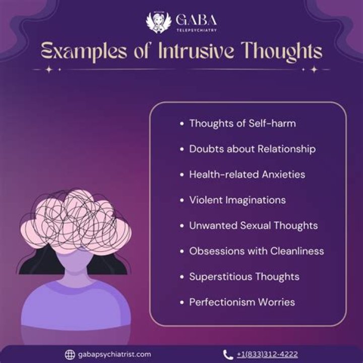 Why do I have intrusive thoughts everyday?