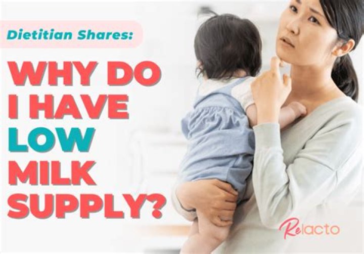 Why do I have low milk supply?