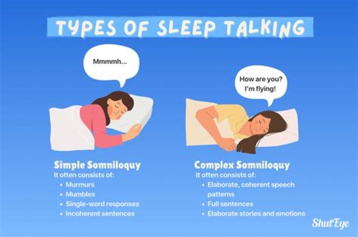 Why do I talk in my sleep when I'm drunk?