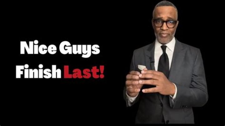 Why do nice guys finish last?