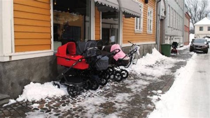 Why do Norwegians leave babies outside?