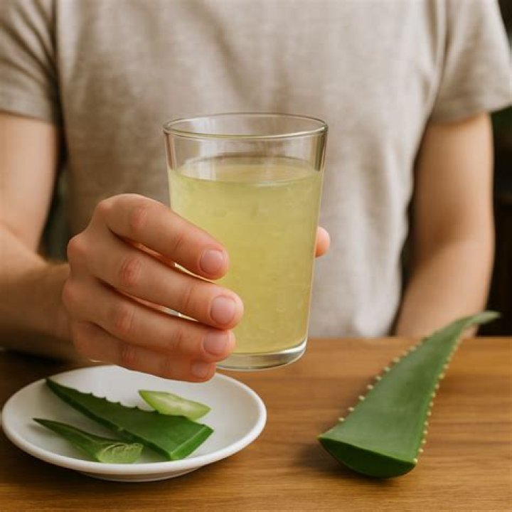Why do people drink aloe vera?