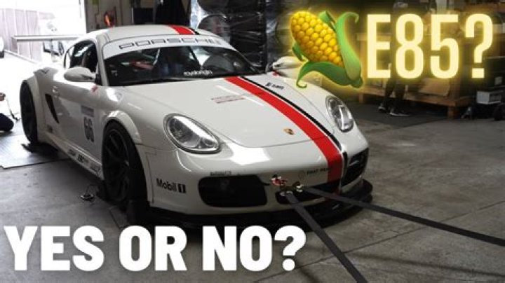 Why do race cars run E85?