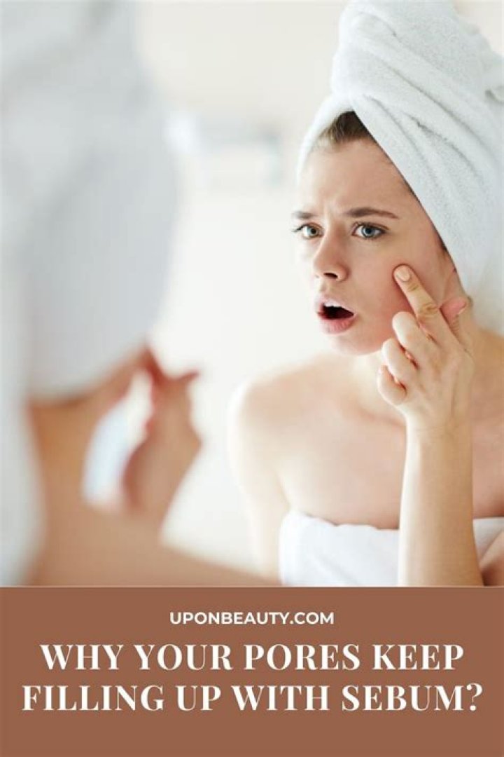 Why do some pores keep filling up?