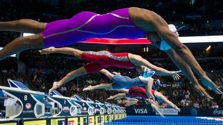 Why do swimmers have big thighs?
