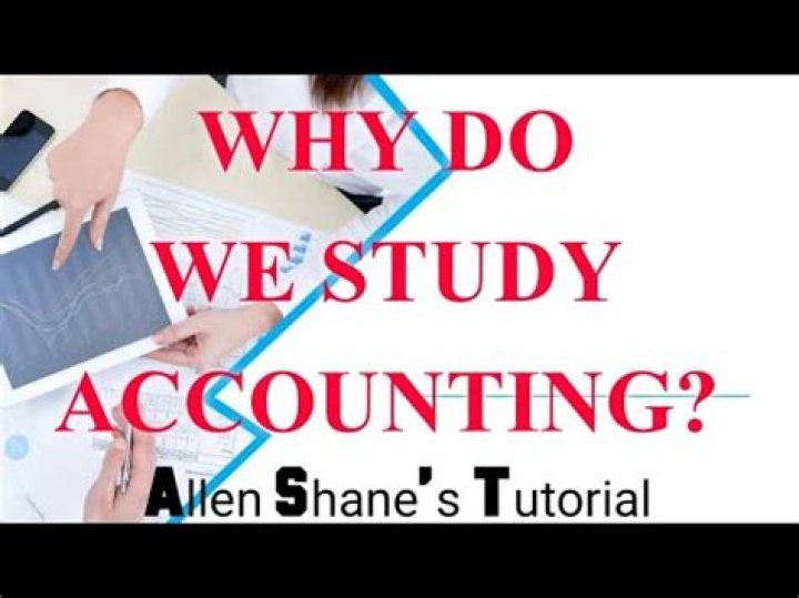 Why do we study accounting?