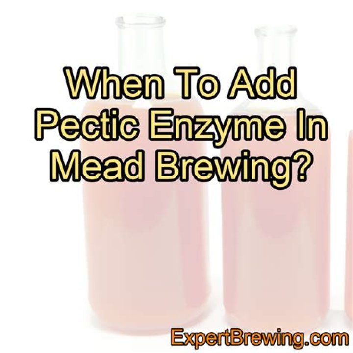 Why do you add pectic enzyme to wine?