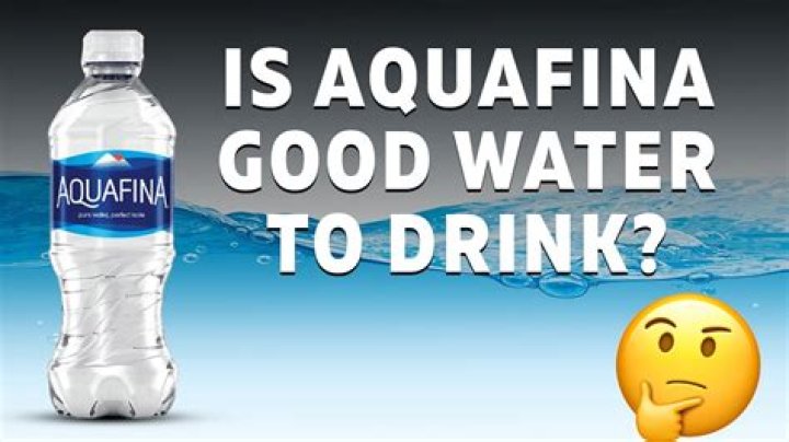 Why does Aquafina taste so good?