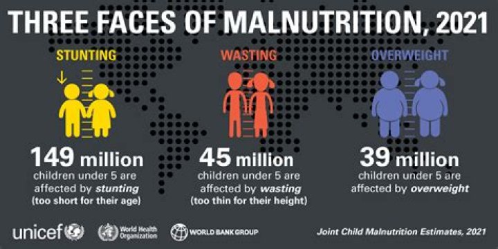 Why does Asia have such a high malnutrition rate?