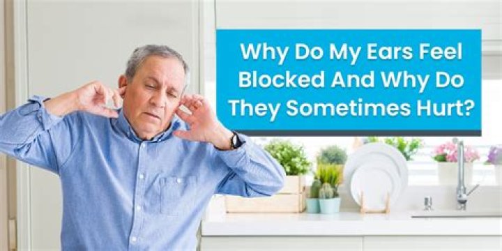 Why does it feel like my right ear is clogged?
